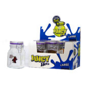 Juicy Jay Bocaux en Verre pour Tabac et Herbes Moyen (6pcs/présentoir)