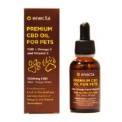 Enecta Huile 5% 1500mg CBD pour animaux domestiques avec Omega 3 et Vitamine E (30ml)