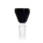 Diamond Shaped Black Bong Bol en Verre 18mm