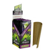 Kingpin Hemp Wraps Papiers Blunt Chanvre Purple (25pcs/présentoir)