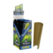 Kingpin Hemp Wraps Papiers Blunt Chanvre Blue (25pcs/présentoir)