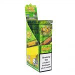 Juicy Jay's Hemp Wraps Eldorado Pineapple Shake Papiers à Rouler avec Infusion Terpènes (25pcs/présentoir)