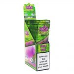 Juicy Jay's Hemp Wraps Purple Wave Purple Gelato Papiers à Rouler avec Infusion Terpènes (25pcs/présentoir)