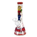 Cartoon Girl Bong en Verre Artisanal 25cm