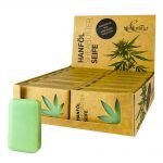 Hanf Natur Savon au Chanvre et Beurre de Karité (16pcs/présentoir)