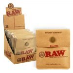 RAW Cendrier de Poche Portable (10pcs/présentoir)