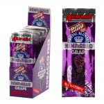 Hemparillo Papiers Blunt Chanvre Grape x4 Blunts (15paquets/présentoir)