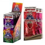 Hemparillo Papiers Blunt Chanvre Blunts Mix N Roll x4 Blunts (15paquets/présentoir)