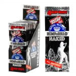 Hemparillo Papiers Blunt Chanvre Naked x4 Blunts (15paquets/présentoir)