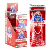 Hemparillo Papiers Blunt Chanvre Strawberry x4 Blunts (15paquets/présentoir)