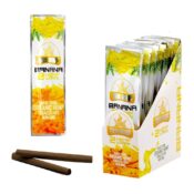 True Hemp Banana Hemp Wraps Honey Blunts Sans Tabac (25pcs/présentoir)