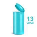 Poptop Turquoise Conteneur Plastique Petit 13 Dram - 35mm