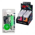 Champ High Pipe en Métal + Mini Grinder Couleurs Mélangées (12pcs/présentoir)