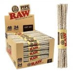 RAW Unbleached Hemp Nettoie-Pipe Chanvre (48pcs/présentoir)