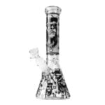 Brille dans le Noir Bong Gorilla Verre Triple Épaisseur Noir 25cm