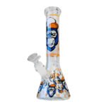 Brille dans le Noir Bong Gorilla Verre Triple Épaisseur Orange 25cm