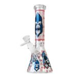 Brille dans le Noir Bong Gorilla Verre Triple Épaisseur Rouge 25cm