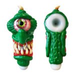 Exhausted Pickle Pipe en Verre Monster Edition 15cm