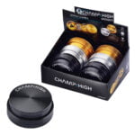 Champ High Grinders en Métal Compacte en 4 Parties - 63mm (6pcs/présentoir)