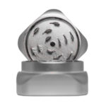 Krush Kube 2.0 Grinder Gris Acier Aluminium 2 Parties - 55mm