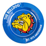 The Bulldog Original Cendrier Métal Bleu