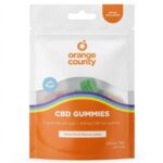Orange County CBD Gummies en cubes Saveur fruits mélangés 100 mg de CBD Mini sachet à emporter (20 pièces/présentoir) Orange County CBD Mini Grab Bag Cubes 100mg CBD 25g 20pcsdisplay
