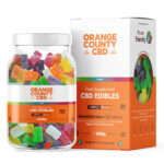 Orange County CBD Grand Bocal de Bonbons en Cubes 1600mg CBD 500g