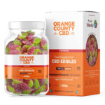 Orange County CBD Grand Bocal de Bonbons en Fraises 4800mg CBD 550g