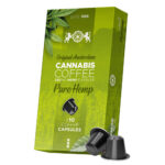 Haze Capsules de Café compatible Nespresso avec 250mg Hemp (10packs/présentoir)