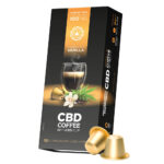 Haze Capsules de Café Vanilla compatible Nespresso avec 100mg CBD (10packs/présentoir)