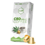 MediCBD Capsules de Café compatible Nespresso avec 100mg CBD (10packs/présentoir)