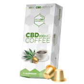 MediCBD Capsules de Café compatible Nespresso avec 100mg CBD (10packs/présentoir)