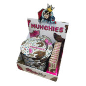 Monkey King Cendriers Munchies avec Papier à Rouler KS Slim et Filtre (24pcs/présentoir)