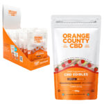 Orange County CBD Sachet de Bonbons en Fraises 200mg CBD 50g (10pcs/présentoir)