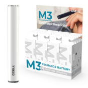 CCELL M3 Vape Pen Batterie Blanc Standard 510 Filetage (20pcs/présentoir)