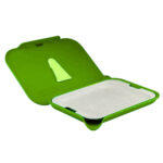 Santa Cruz Kit Biodegradable Petit Plateaux en Chanvre Vert avec Collecteur de Résine