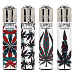 Clipper Briquets Neon Leaves 4 (24pcs/présentoir)