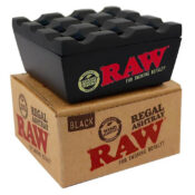 RAW Cendrier en Métal Noir Regal