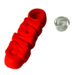 Love Pipe Silicone Rouge 12cm