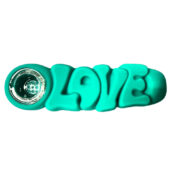 Love Pipe Silicone Torquise 12cm