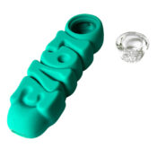 Love Pipe Silicone Torquise 12cm