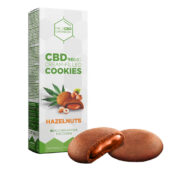 MediCBD Biscuits Fourrés à la Crème de Noisettes 90mg CBD 150g (18paquets/présentoir)