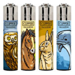 Clipper Mini Briquets Free Animals 2 (24pcs/présentoir)