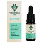 Weedness Huile CBD Naturelle 10% (10ml) wholesale weedness cbd oil 10 1