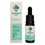 Weedness CBD Huile Naturelle 10% (10ml)