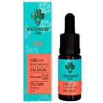 Weedness Huile de Saumon pour Chats CBD 3% CBD 10ml wholesale weedness cbd oil cats 5 1
