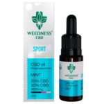Weedness Huile de CBD Sport 20% CBD + 10% CBG (10ml) wholesale weedness sport cbd oil 20 10 1