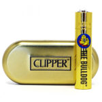 Clipper The Bulldog Briquets en Métal Or