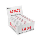 Narcos Papier à Rouler Blanc King Size Slim + Filtres (24pcs/présentoir)
