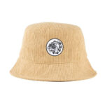 The Bulldog Bucket Casquette Brodée Beige